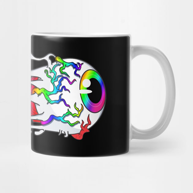 HIGH EYE - RAINBOW by Cryptocactos 